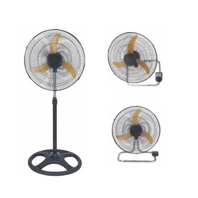 China Household Metal Blades Fan 18 Inch High Quality 3 In 1 Stand Fan for sale