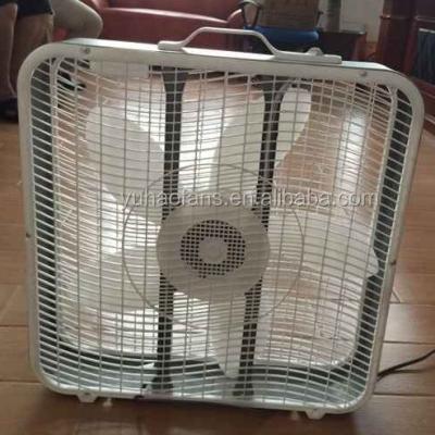 China Hotel Lasko 20 Box Fan 3 Gear Metal Material Fan With ETL And CETL for sale