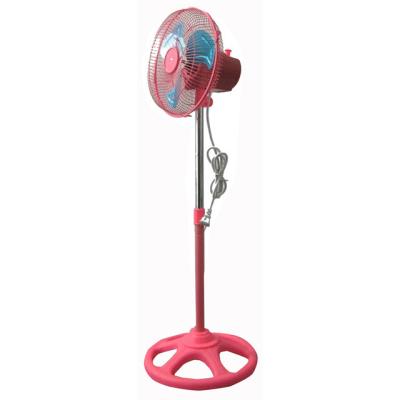 China Household 10inch 3speed Oscillating Industrial Mini Stand Fan With Al Balde for sale