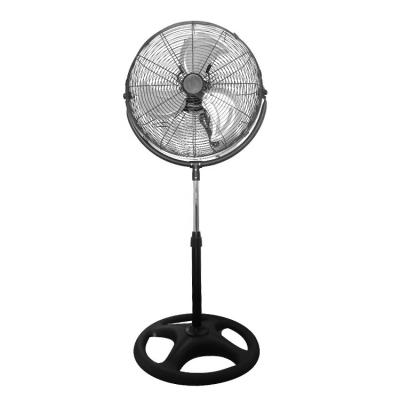 China Garage Optimus F-4184 18-Inch Industrial Grade High Speed ​​Rack Fan, Black With Chrome Grille for sale