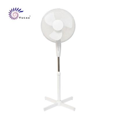 China 90 degree swing and 60 degree tilt custom logo 16 inch 40W electric fan pedestal fan 410mm stand fan cheaper wholesalers for sale