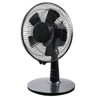 China 90 Degree Swing And Tilt 60 Degree Desk Fan Silent Cool Looking Swinging 9 Inch Table Fan for sale