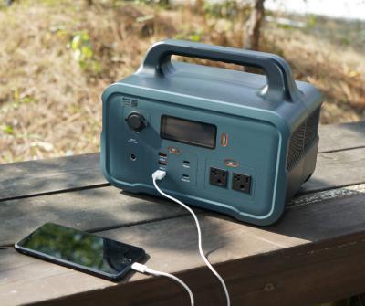 China 110V 220V Cordless Charging Lithium Ion Battery Off GR 600W 1500W 2000W 3000W Portable Solar Power Station for sale