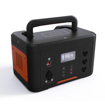 China 110v 220v 5000w 3000w 2400w 2000w 600w 500w 300w Wireless Charging Home Generator Power Station Camping Solar Portable Power Station for sale