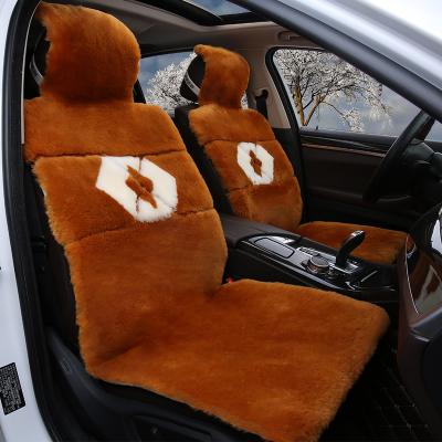 China Protect Car Interior New Arrival Luxury Sheepskin Car Accessories Seat Covers for sale