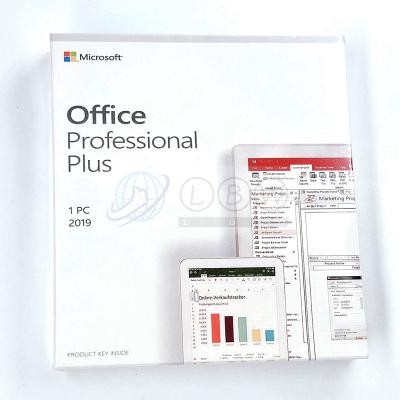 China Office 2019 Professional Plus Office 2019 Professional Plus 100% Activation Key License Key Online Retail, MS Office 20 2019 Plus Professional for sale