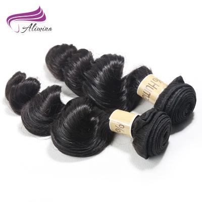 China High Quality Peerless Hair Company 9A Virgin Popular Loose Wave Indian Hair Bundles Hair Softer Than Full Ends Indian Hair Weaves for sale