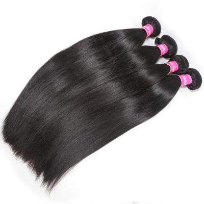 China High Quality Virgin Hair Can Be Dyed Or Bleached Indian Virgin Hair 100% Silky Straight Extension Hair for sale