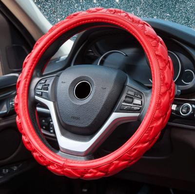 China Automotive Car Cover Steering Wheel Covers 38cm Protector Perfect Fit Microfiber Universal Soft Leather Anti Slip For Women Girls for sale