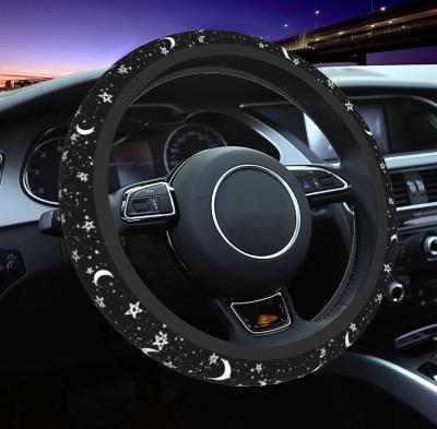 China Perfectly Fit Universal 15 Inch PVC PU Leather Steering Wheel Cover Car Accessories for sale