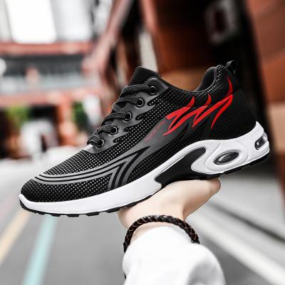 China 2021 Autumn New Men's Shoes Anti-slippery Really Fly Student Woven Sports Shoes for sale