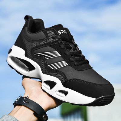 China Plain Cotton Anti-slippery With Air Cushion Warm Leisure Padded Mens Sports Shoes for sale