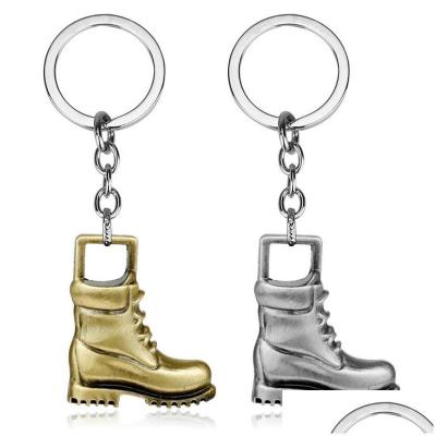 China Fashion Chains Boots Key Chain Trinket Car Keychains Bags China Putian Shoes Fashion Ring Keyholder Key Model Military Metal for sale