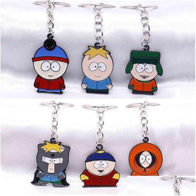 China Peripheral Ring Character Alloy Key China Putian Children Colleagues Friend Classmates Shoes Park Fixed South Animation Keychains for sale