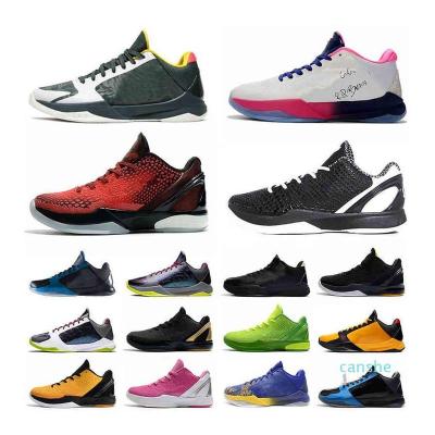 China Fashion Trend-Kb6 Dark Men's Chaos 6 Big Black Mamba Stage Shoes China Putian Protro Kb5 Mambacita Zoom Basketball Blackout 5 for sale