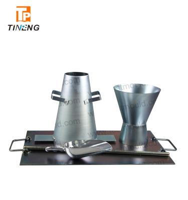 China Overflowing concrete cone of fresh concrete recession for flow test of fresh concrete for sale