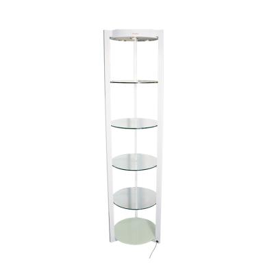 China OEM Durable Custom Steel Circle Display Rack Stand Display Modern Custom Steel Living Room Furniture for sale