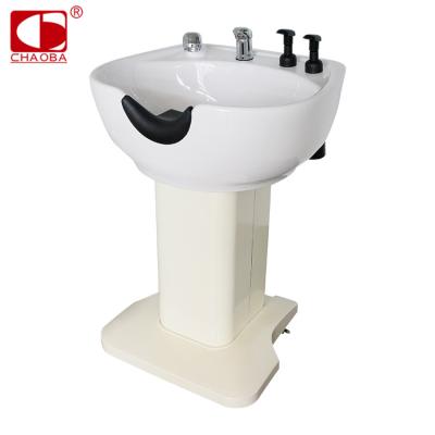 China CHAOBA Factory Direct Sale Modern Mobile Salon Washing Unit Shampoo Chair Wash Unit For Beauty Salon for sale