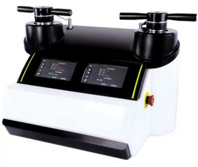 中国 Program Controlled Pneumatic Automatic Hot Mounting Press With Touch Screen 販売のため