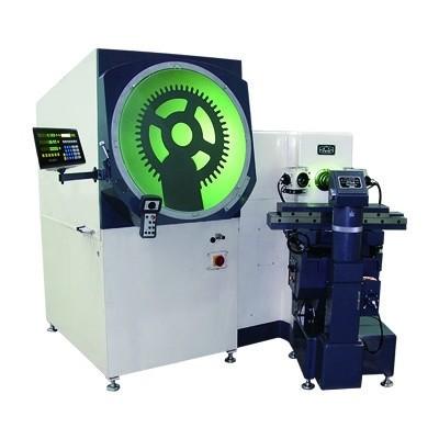 China Floor Type Diameter 800mm Large Screen Measuring Profile Projector With Rotary Worktable for sale