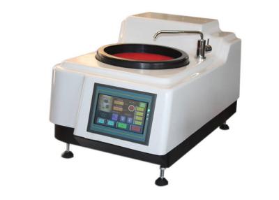 China Touch Screen Single Disc Metallographic Grinding Polishing Machine Speed Range 50-1000rpm for sale