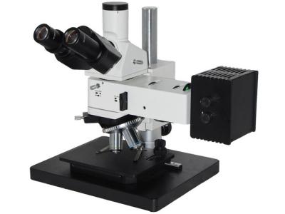 China Differenzialer Störungs-Kontrast-metallografisches industrielles Inspektions-Mikroskop-Halogen-Licht zu verkaufen