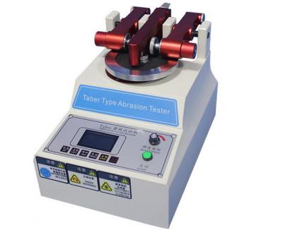 China Digital Display Taber Abrasion Tester For Leather Cloth And Rubber Testing for sale