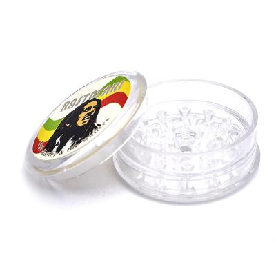 China Hot sale popular colorful custom logo plastic grinder smoking plastic grinder with good price for sale