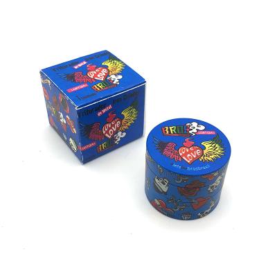 China Custom Metal Cigarette Grinder ShengJu Brand Grinders For Smoking Accessories 40mm - Blue Grinders for sale