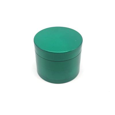 China Custom Cigarette Grinder Metal Grinders For Smoking Accessories 40mm - GREEN Zinc Alloy Grinders for sale