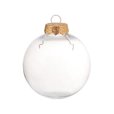 China Christamas Home Decor Christmas Tree Decoration Ball 6cm-10cm Instruments Interior Decoration Transparent Opening Gift Box for sale