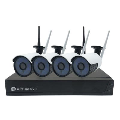 China New products HD 4ch ip vcr nvr kit wireless cctv system for surveillcance NVR-8104 for sale