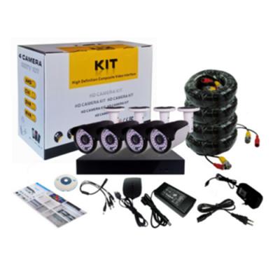 China 4 Channel CCTV HD P2P AHD DVR KIT 720P HKT6104W for sale