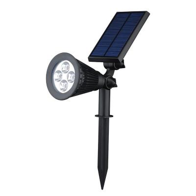 China 180Â ° ADJUSTABLE Ultra Bright Waterproof Outdoor Solar Spot Light with Auto On/Off Function for Lighting Flagpole Landscape Yard Garden for sale