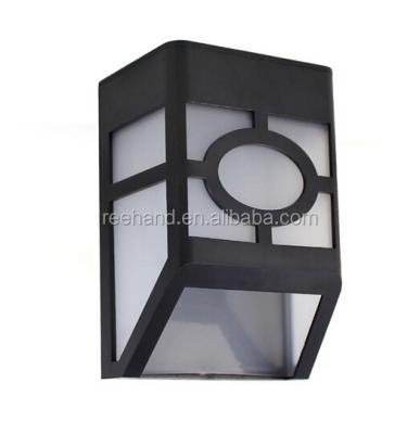 China Free Shipping Solar Polycarbonate Wall Light Fixture For Outdoor Street Decoration Light Sensor Control Lamp for sale