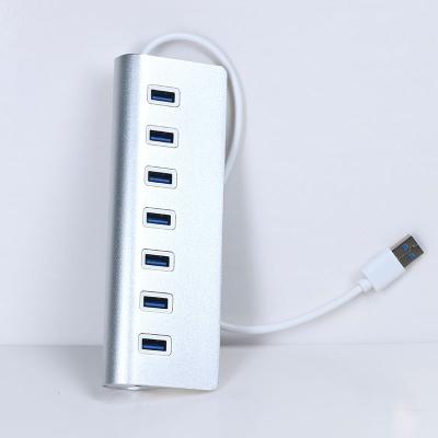 China Custom durabe Usb Hub For Splitter Extension High grade 7 Port Usb 3.0 Hub 5gbps Splitter Extension E254DC for sale