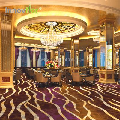 China Stain Resistant Luxury 5 Star Hotel And Casino Corridor Axminster Banquet And Corridor Carpet for sale