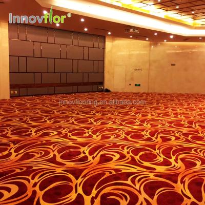 China Cinema Floral Bouquet Washable Nylon Hotel Carpet Axminster High Quality Carpet For Hallways Public Areas And Ballrooms For Hospitality for sale