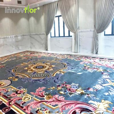 China Modern Custom Shape and Design 3d Teppiche Hand Embellished Abstract Logo Mat Area Carpet Cover Custom Modern Thick Acrylic 3d Wool for sale