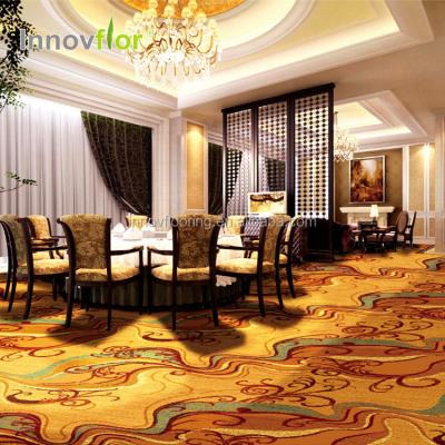 China Modern Cheap Hotel Corridor Broadloom Printed Carpet Mat Roll for sale