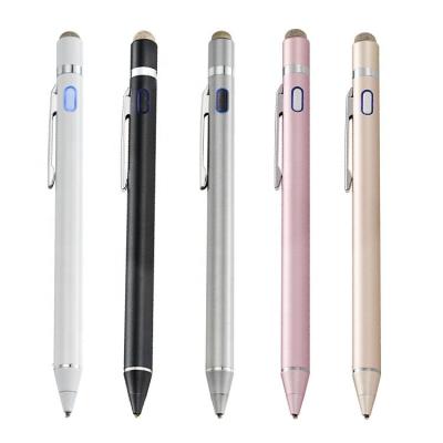 China Universal Compatibility Logo Touch Screen Magnetic Pens Custom For Apple iPad Pencil Active Metal Drawing Stylus Pen Tablet for sale