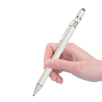 China Universal Compatibility K828 Fine Point Tip 2-in-1 Stylus Capacitive Pen For Touch Screen Devices Pencil for sale