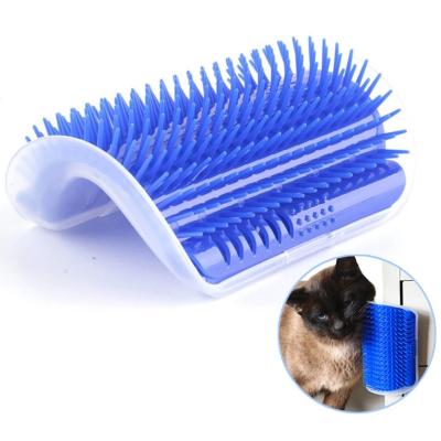 China Viable Pet Products Cats Brush Corner Comb Cat Pet Brush Cat Self Grooming Tool Hair Removal Massager for sale