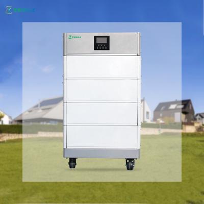 China Ess Ups Inverter Rack Cabinet 48v 100ah Lifepo4 Battery 5Kwh 10Kwh 15Kwh 20Kwh Lithium Li Ion Battery Module For Home for sale