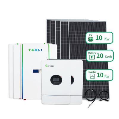 China on grid solar energy systems home 10kw 5KW , 5000W 10000W solar energy systems home, all in one solar energy systems for sale