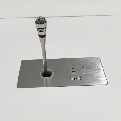 China Easy Independent Conference System Microphone Push Voting And Conference System Microphone for sale