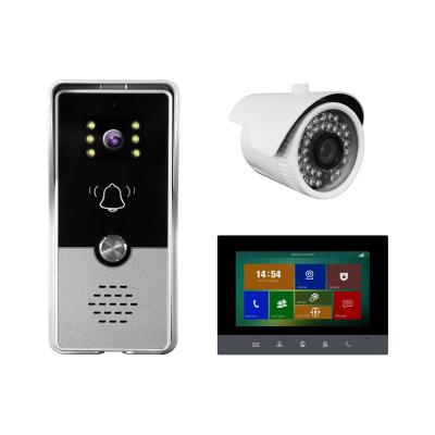 China Maintenance Color Screen Mode Video Intercom Doorbell Door Phone for sale