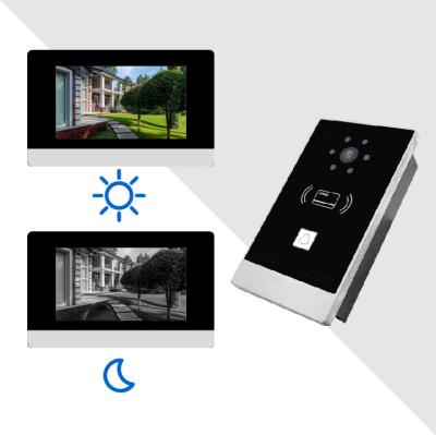 China Waterproof Home Intercom For Villa Video Door Phone With Camera Access Control Product for sale