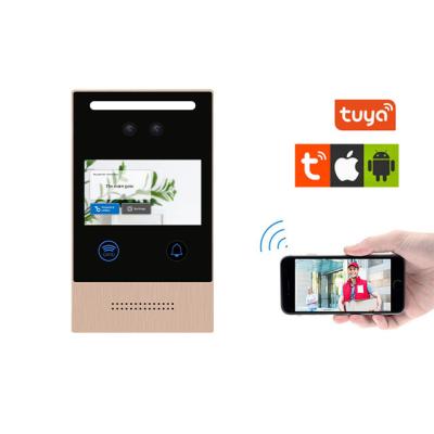 China Tuya App Building Intercom IP System Door Phone Camera Smart Video Doorbell for sale