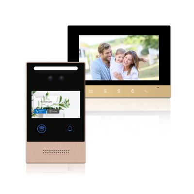 China Tuya App Video System Smart Video Doorbell Camera Home Security Doorbell System for sale